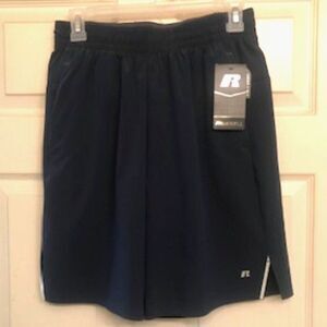Athletic Shorts . Size: Small (28-30) . Training Fit . Russell Athletic